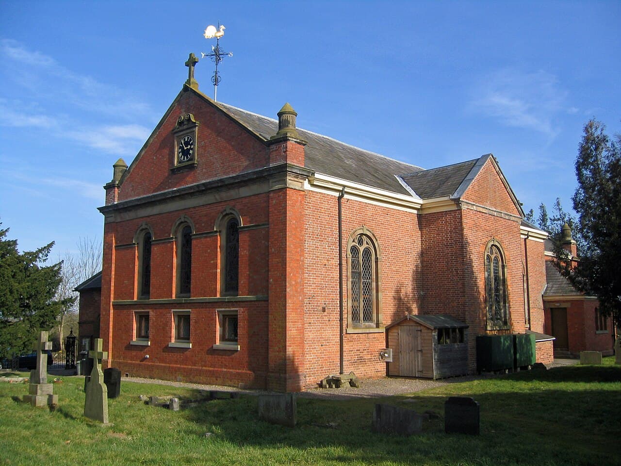 St Mary's and St Michael's Church, Burleydam in Dodcott cum Wilkesley, Cheshire