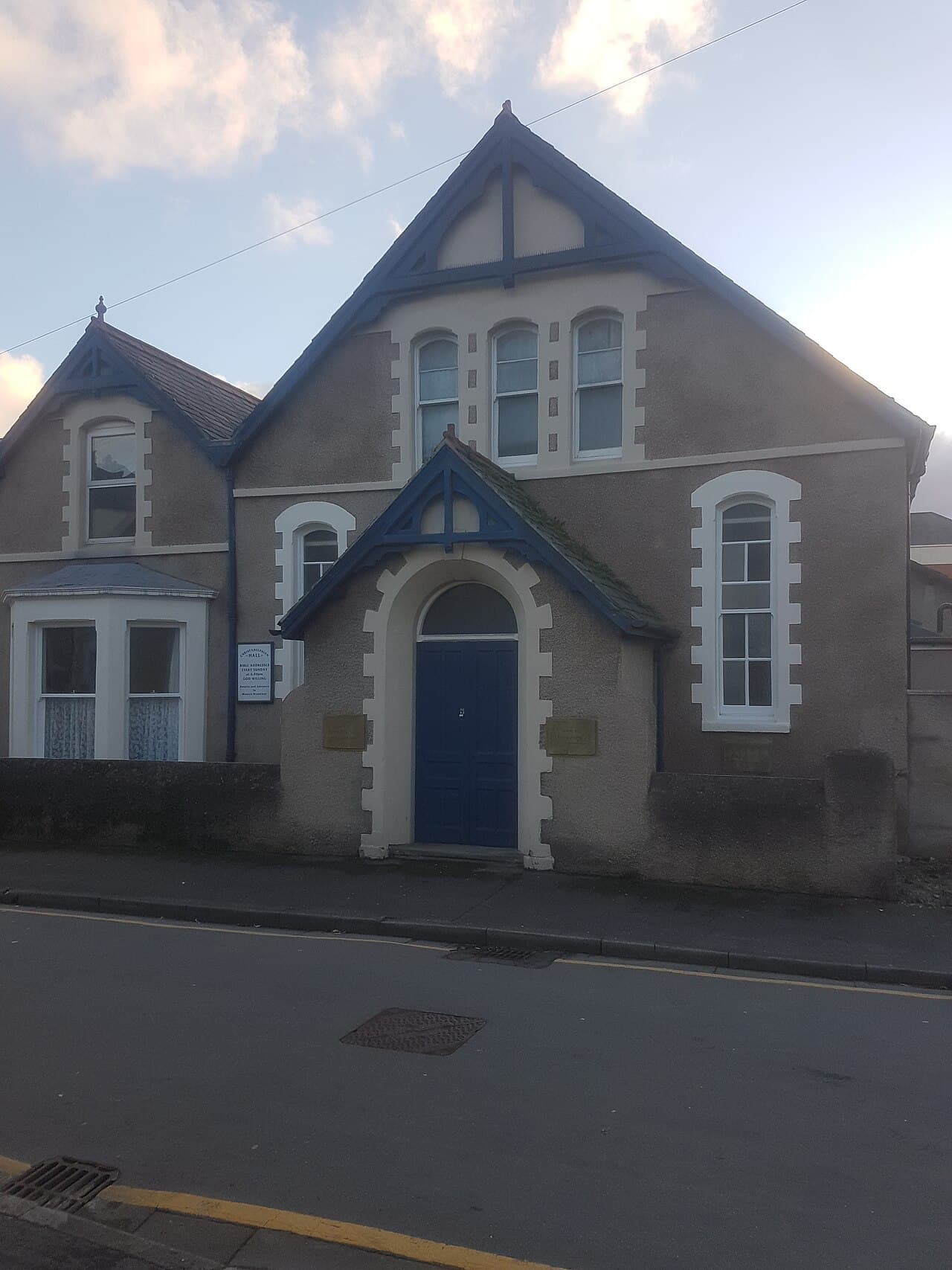 Christadelphian Hall in Llandudno, Conwy