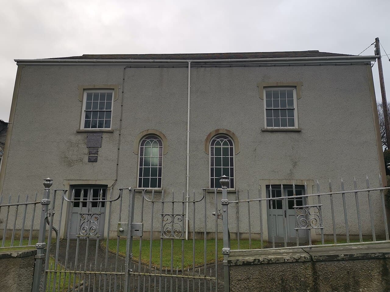 Rhiw-Bwys Chapel in Llanrhystud, Ceredigion