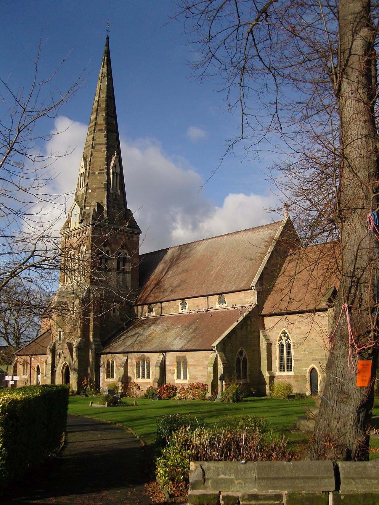 All Saints Parish Church in Birmingham, West Midlands