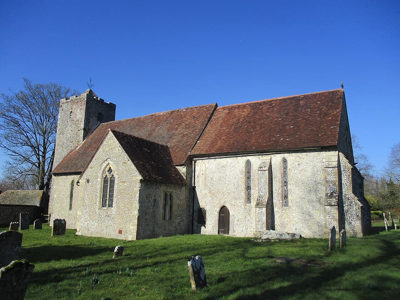 Church of St Michael in Clanfield, Hampshire