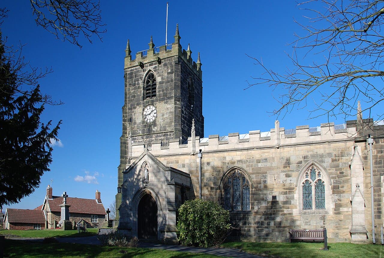 Church of St John the Baptist in Alfreton, Derbyshire