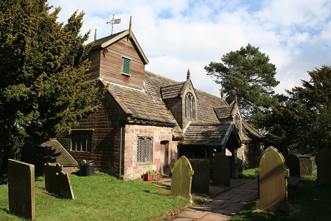 Church of St Lawrence, Rushton Spencer in Rushton, Staffordshire