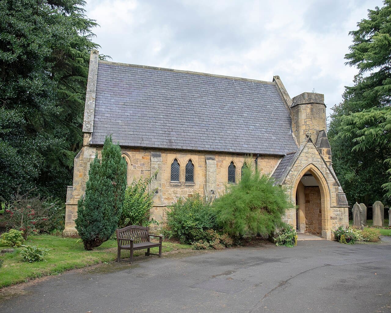 North Chapel at Alnwick Cenetery in Alnwick, Northumberland