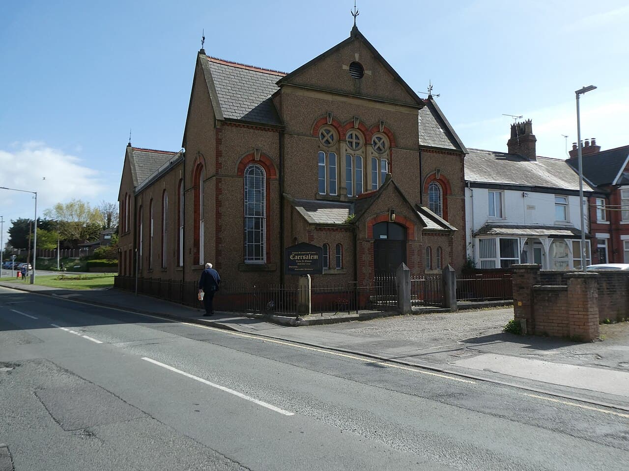 Caersalem Chapel in Flint, Flintshire