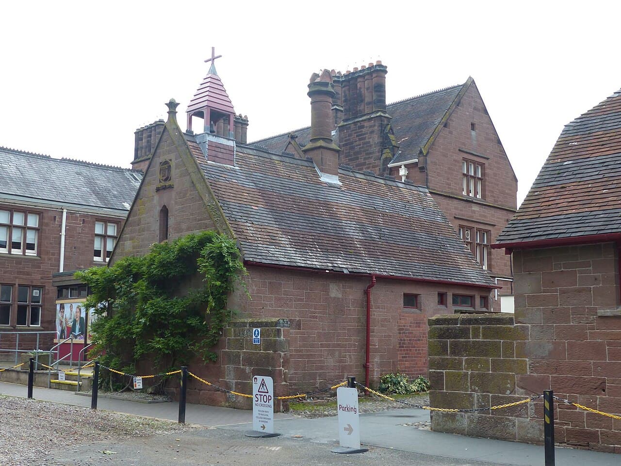 Abbey Gate College Chapel (formerly Saighton Grange Chapel) in Chester, Cheshire