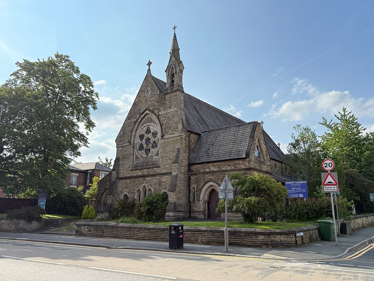 Christ Church Patricroft in Salford, Greater Manchester
