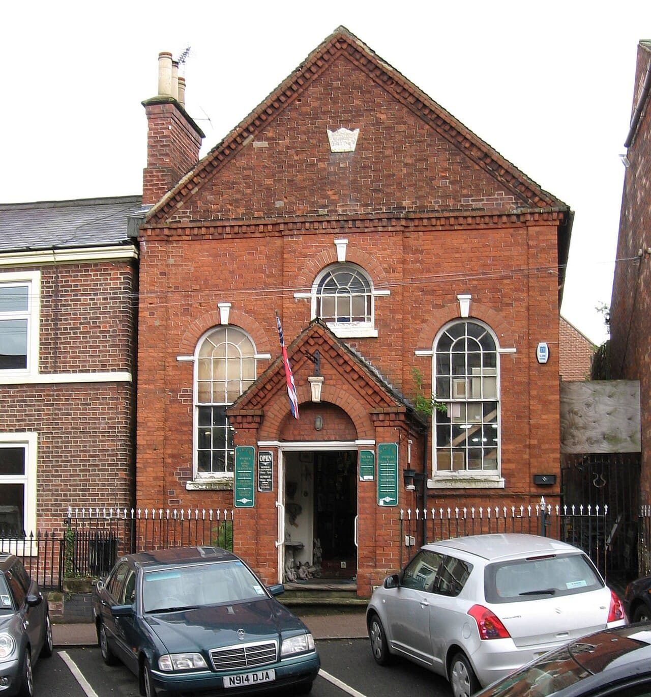 Wesleyan Methodist Chapel in Burton-on-Trent, Staffordshire