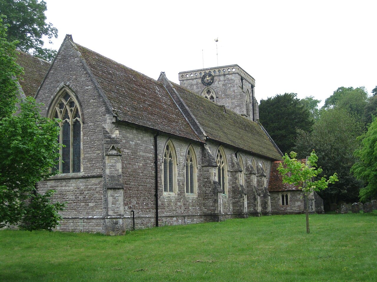 Church of All Saints, Hursley in Eastleigh, Hampshire