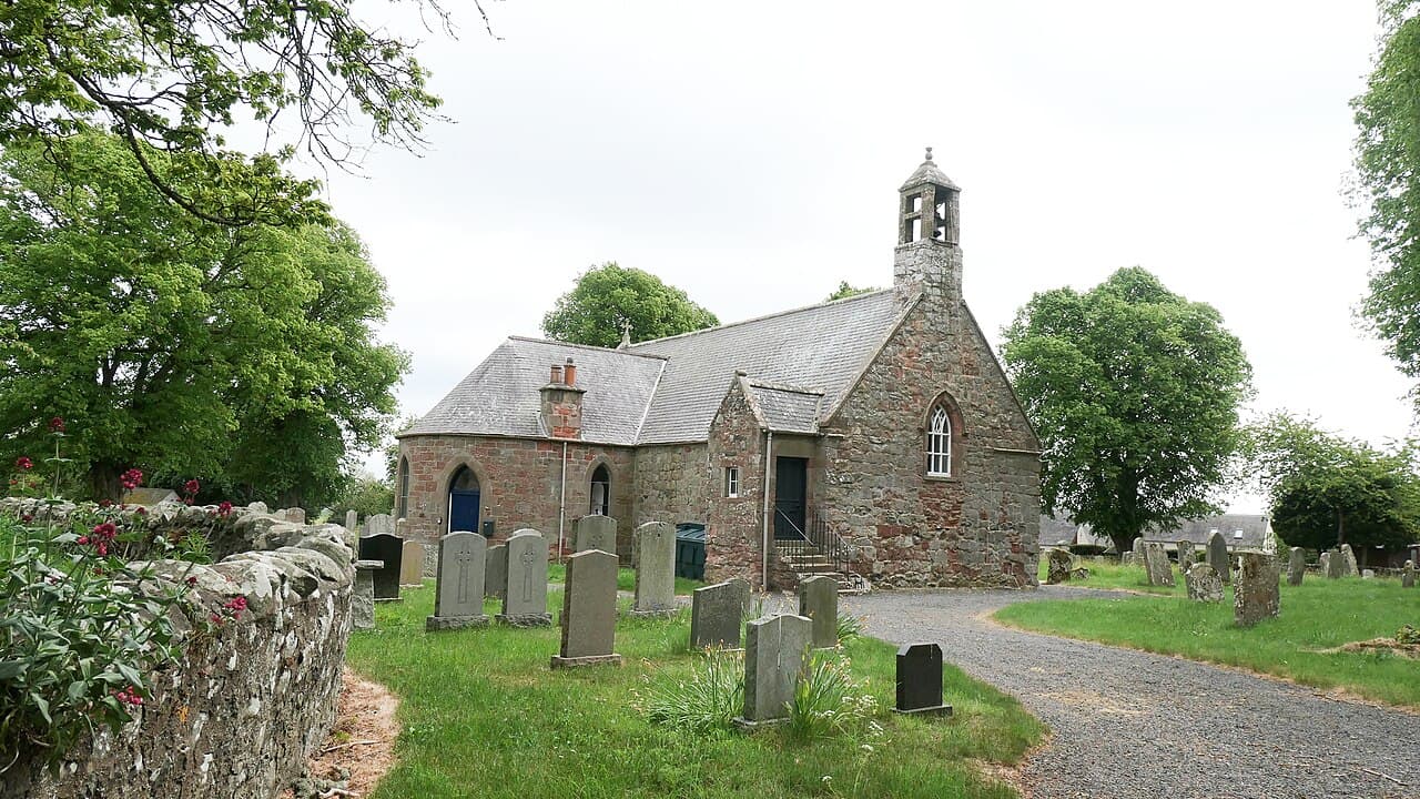 Smailholm Church in Stichill, Scottish Borders