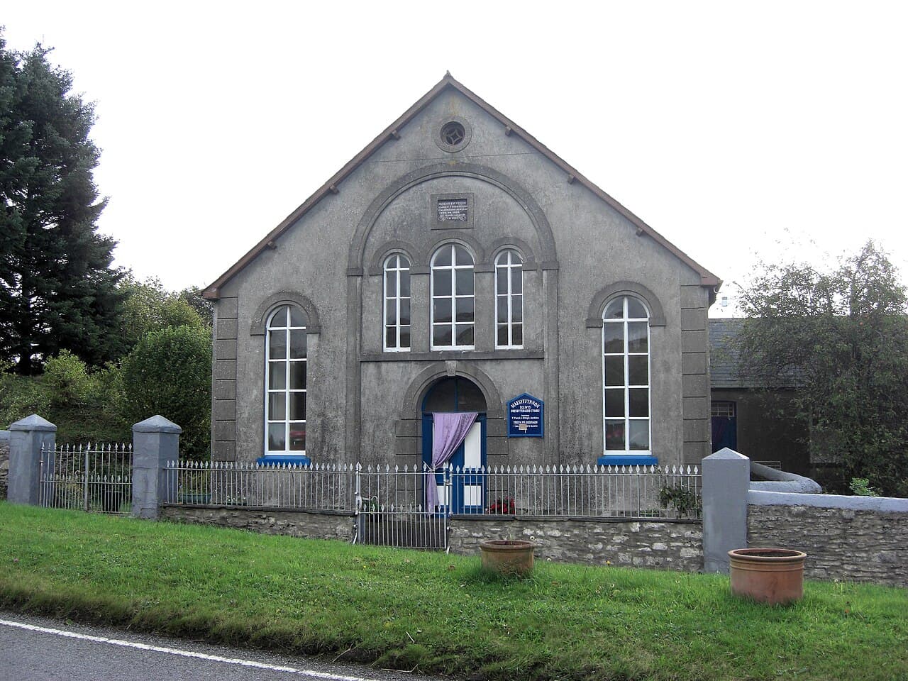 Maesyffynnon Chapel in Llanfair Clydogau, Ceredigion