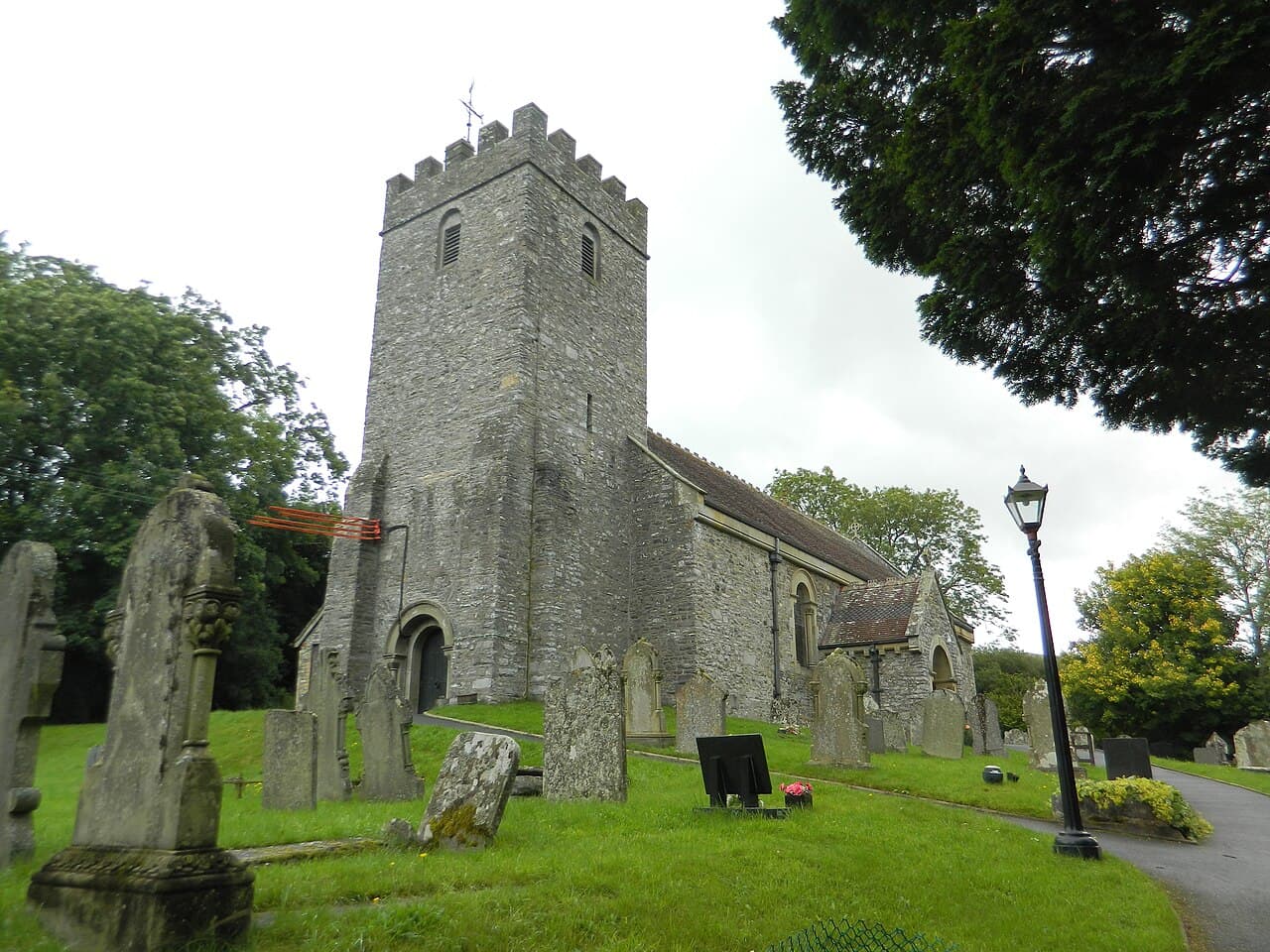 Church of St Cynllo in Nantmel, Powys