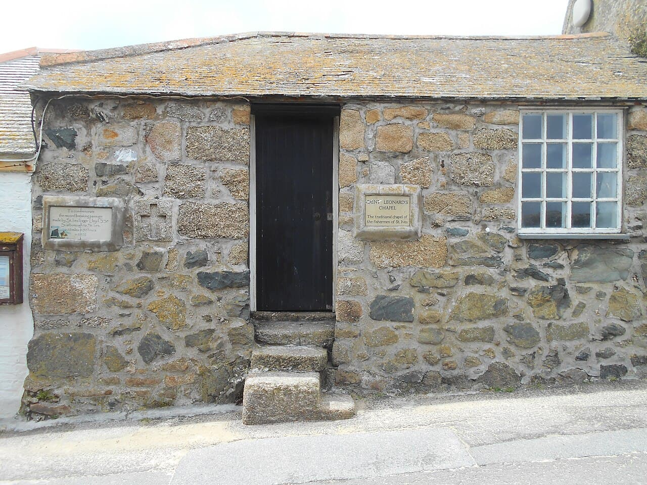 St Leonard's Chapel, The Harbour in St Ives, Cornwall