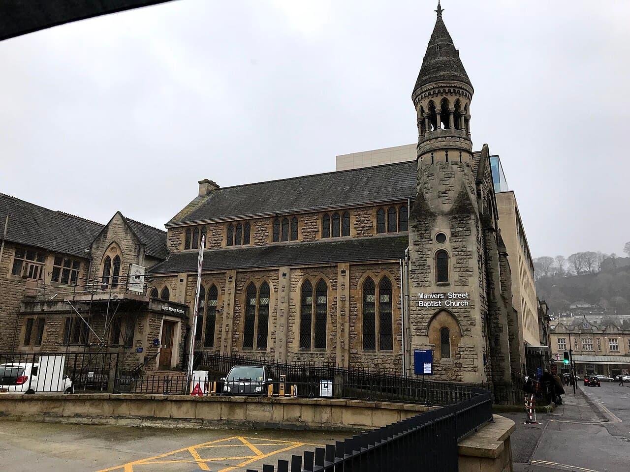 Manvers Street Baptist Church in Bath, Somerset