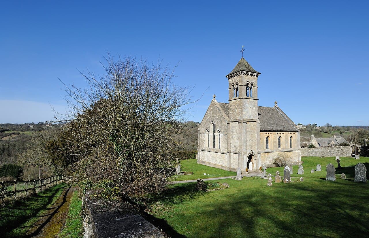 Church of St Luke in Eastcombe, Gloucestershire