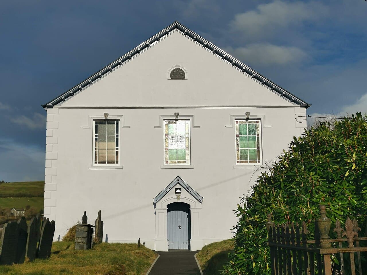 Horeb Welsh Baptist Church in Borth, Ceredigion