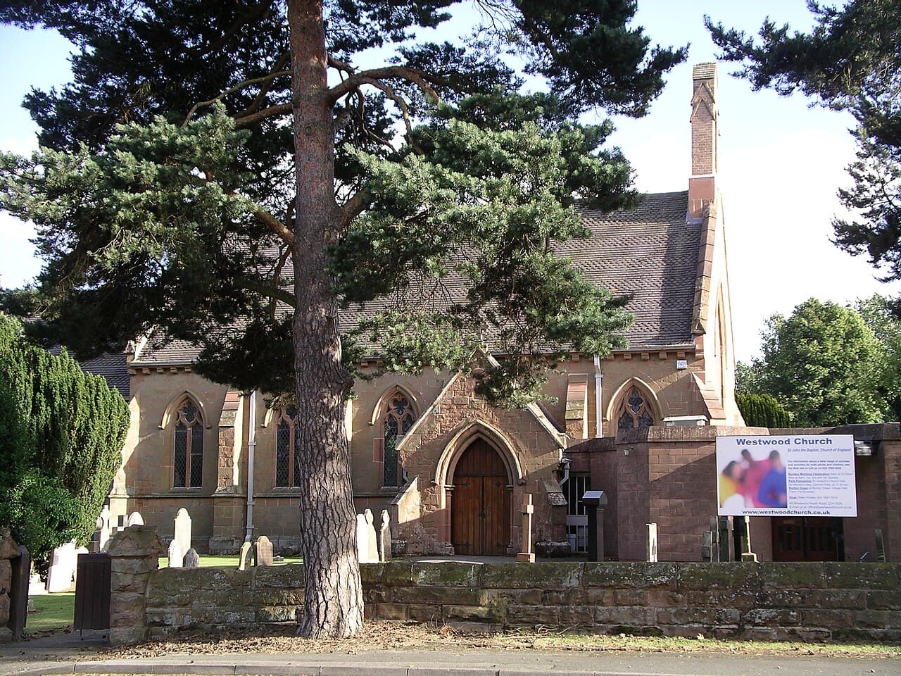 Church of St John the Baptist in Coventry, West Midlands