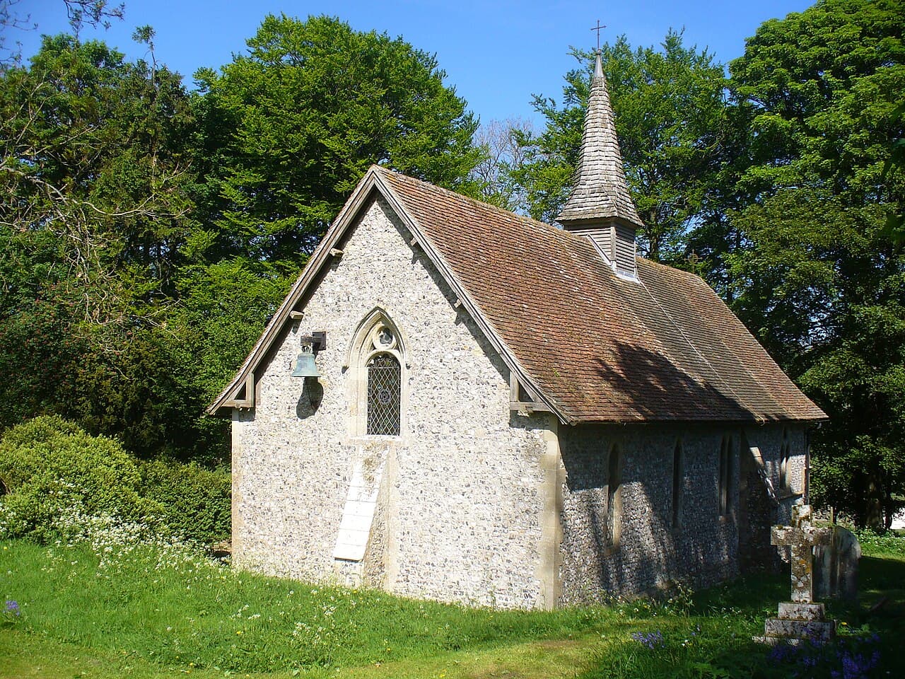 Church of St James in Buttermere, Wiltshire
