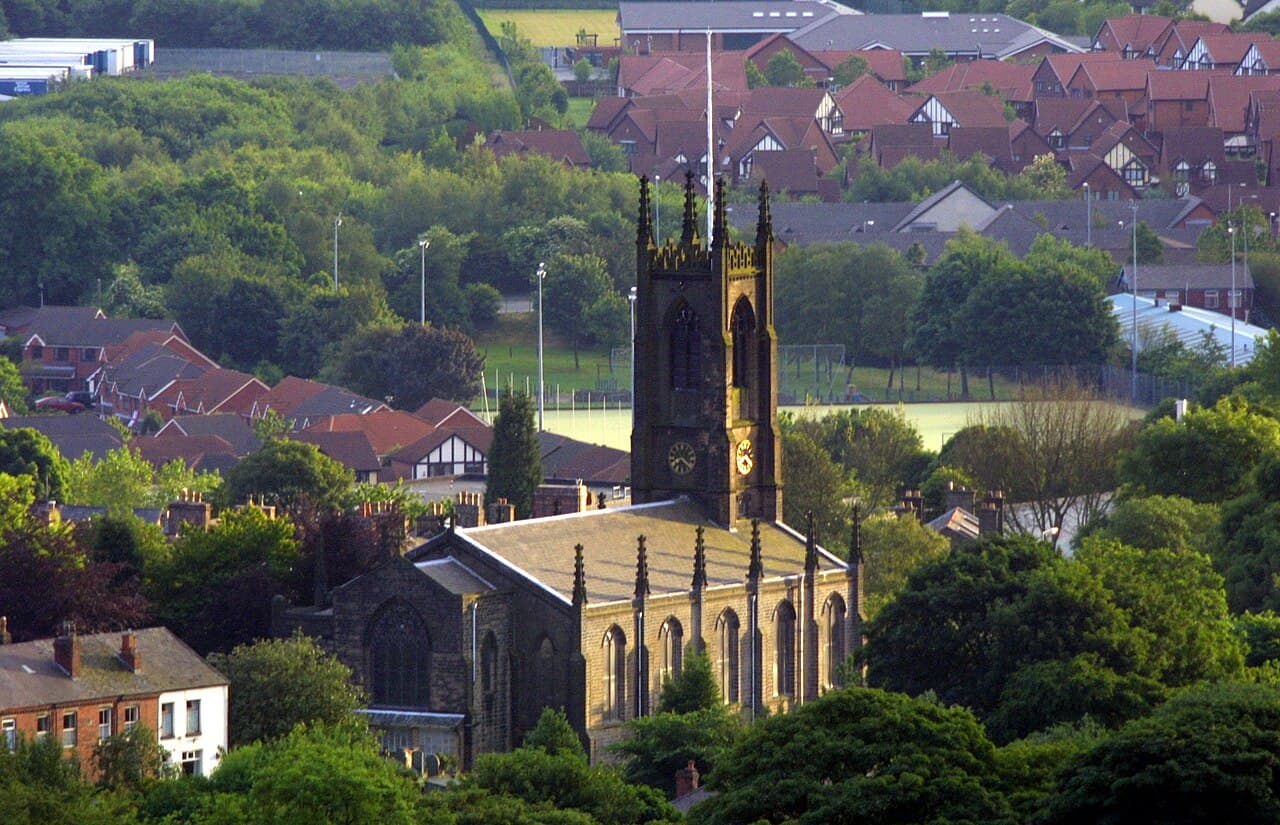 Holy Trinity Church in Bolton, Greater Manchester