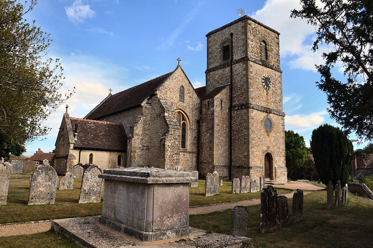 The Parish Church of St Mary the Virgin in Pulborough, West Sussex