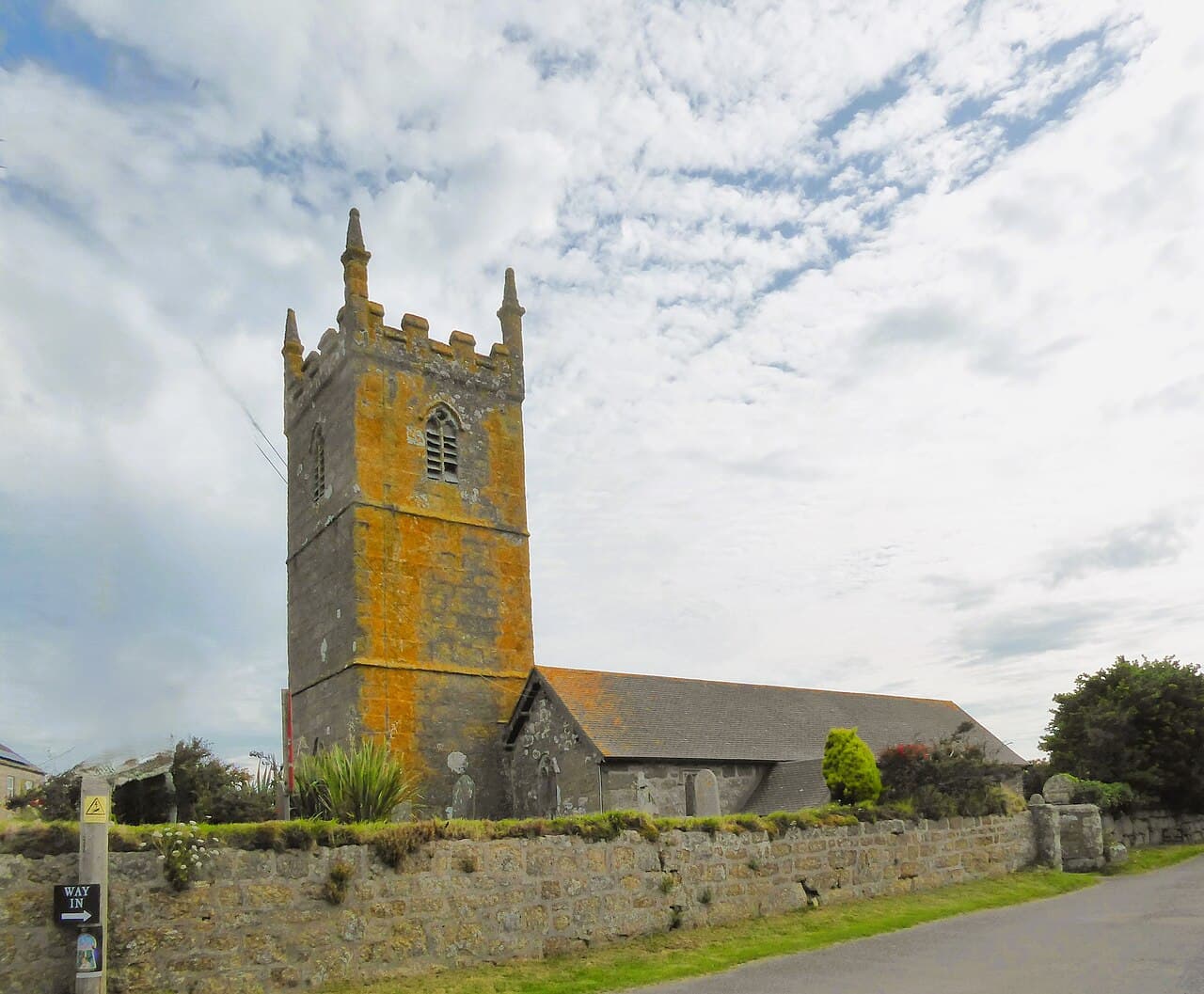 St Sennen's Church, Sennen in Little Trethewey, Cornwall