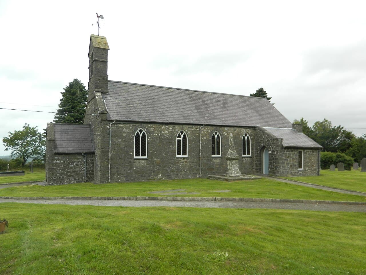 St Vitalis's Church in Llanfihangel Ystrad, Ceredigion
