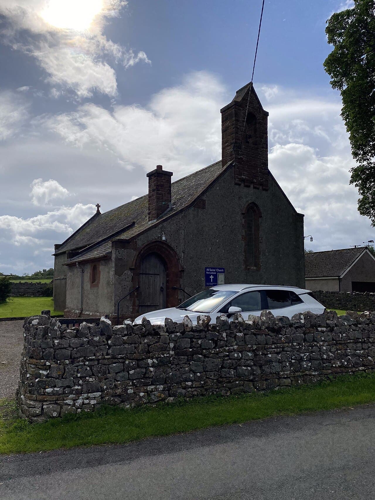 All Saints Church in Greystoke, Cumbria