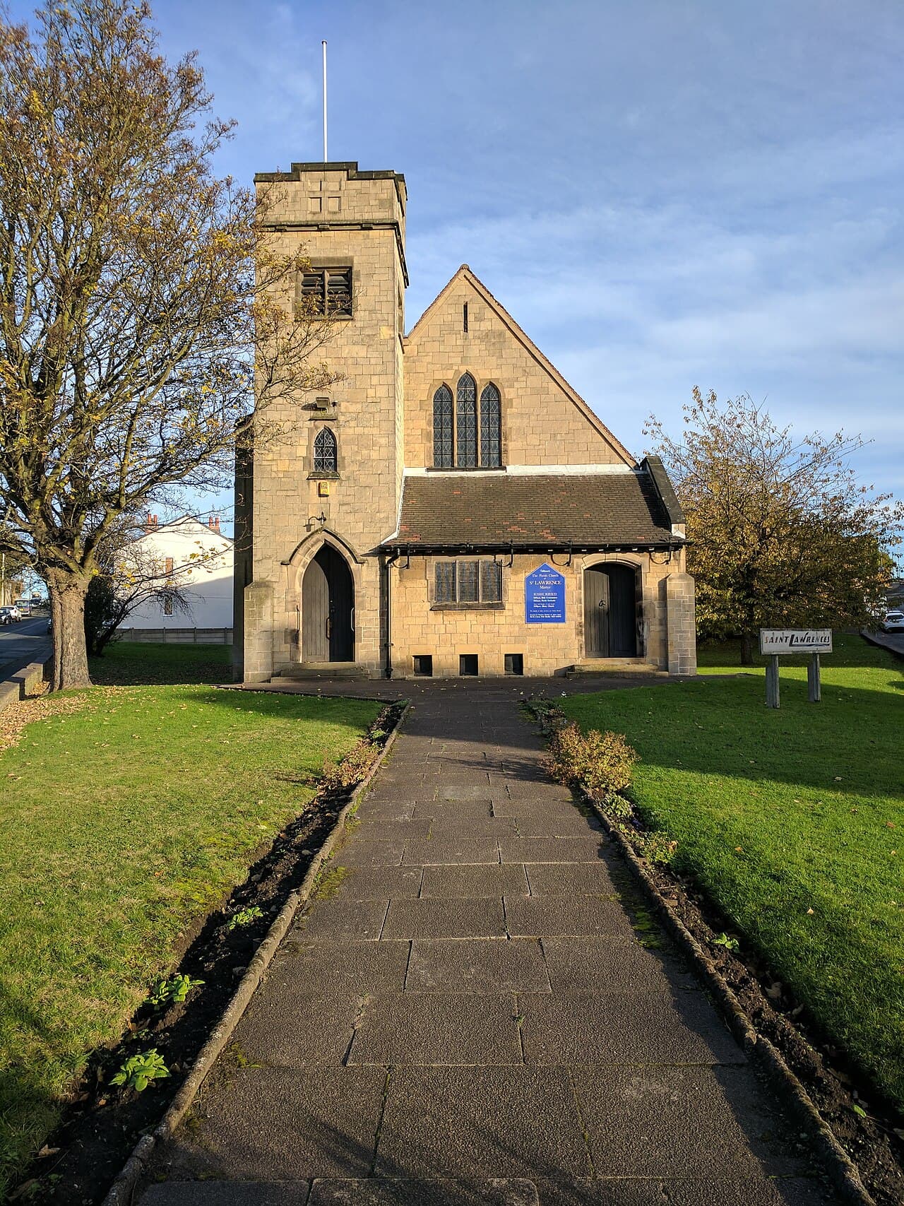 Church of St Lawrence the Martyr in Mansfield, Nottinghamshire
