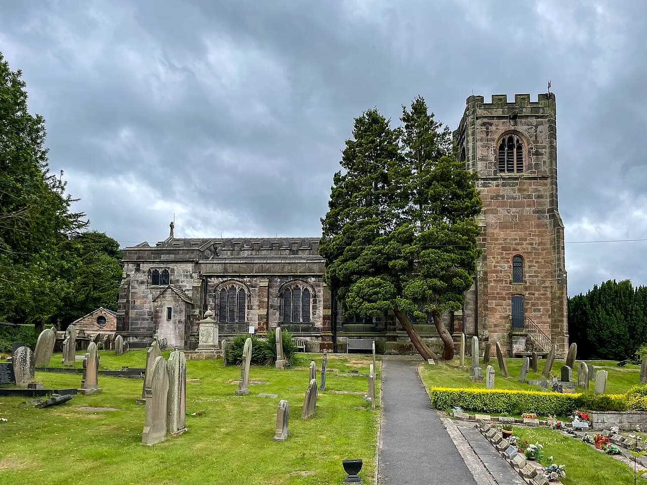 Church of St Lawrence, Biddulph in stoke on trent, Staffordshire