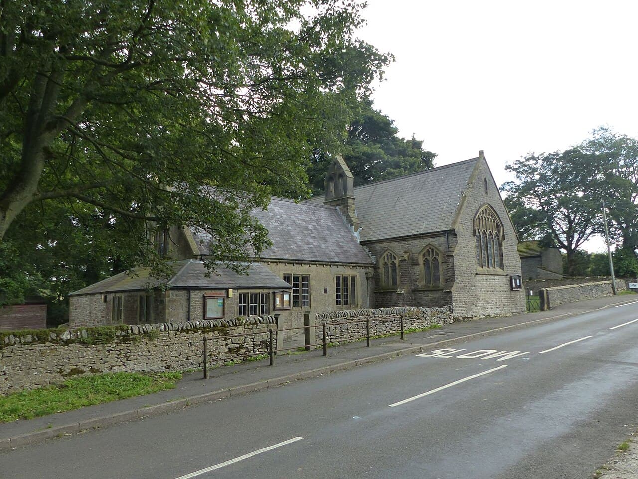 Church of Good Shepherd And Attached School in Hope Valley, Derbyshire