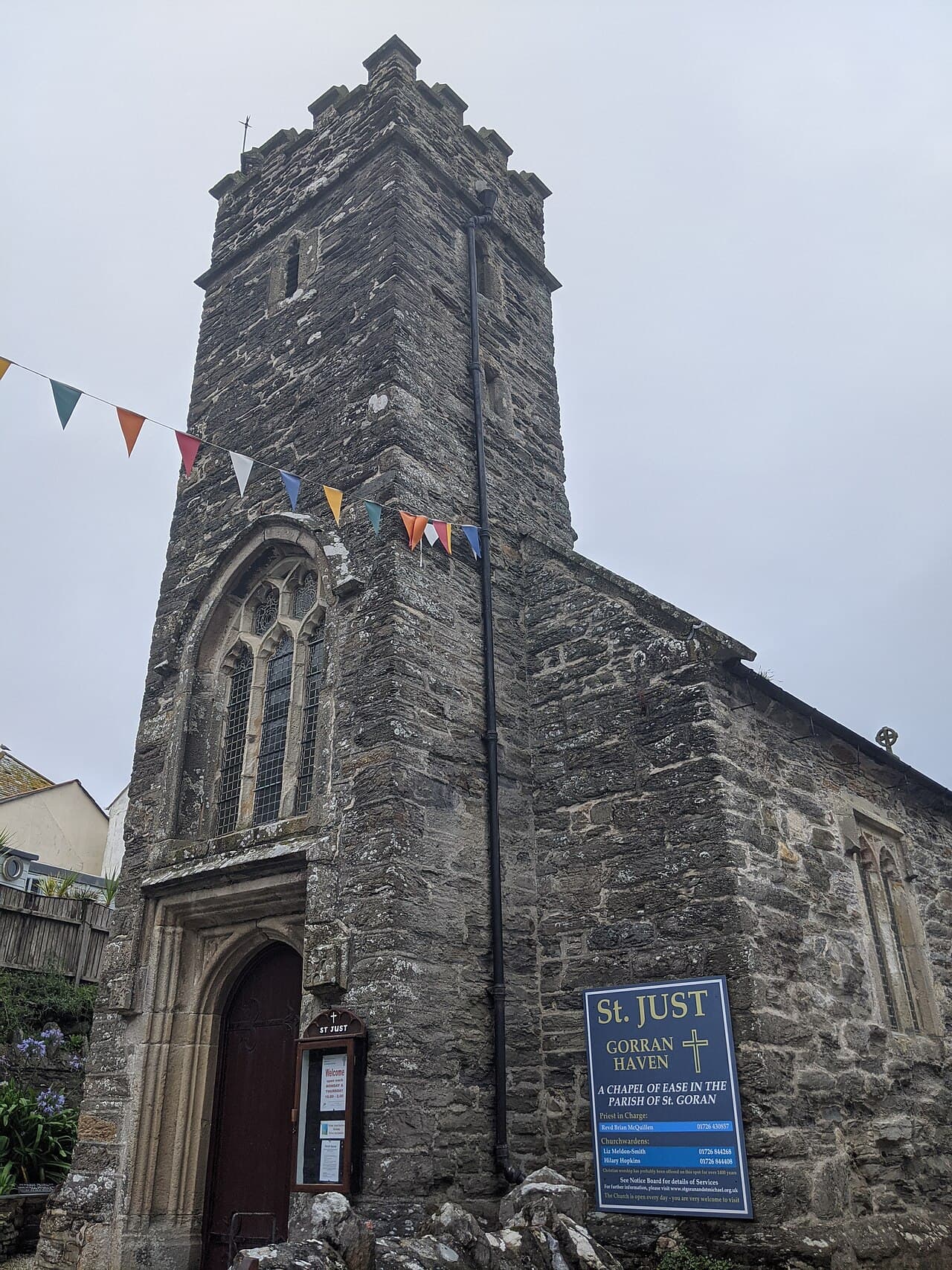 Church of St Just in St Goran, Cornwall