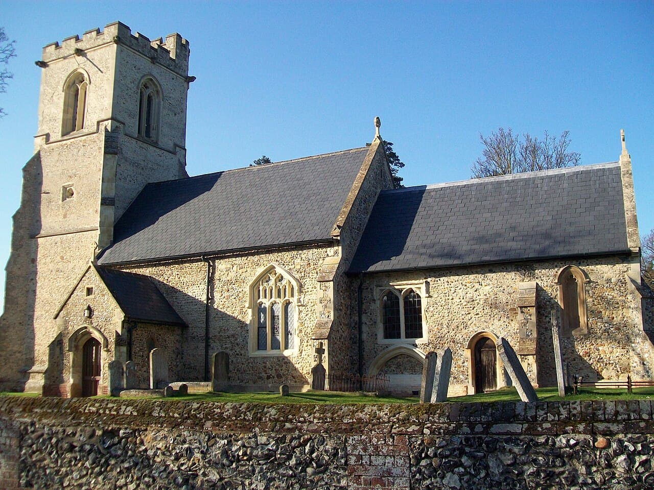 Church of All Saints in Letchworth Garden City, Hertfordshire