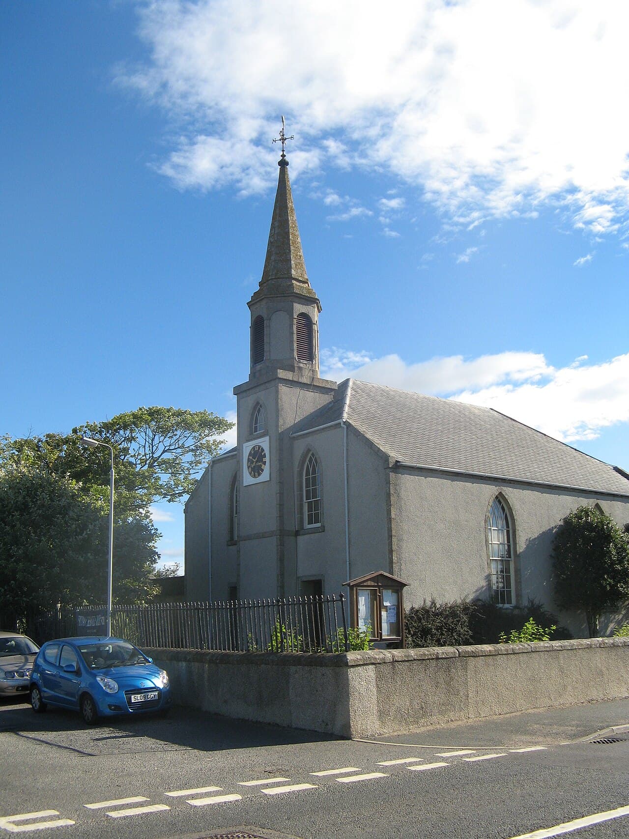 Crimond Church in Cairnbulg, Aberdeenshire