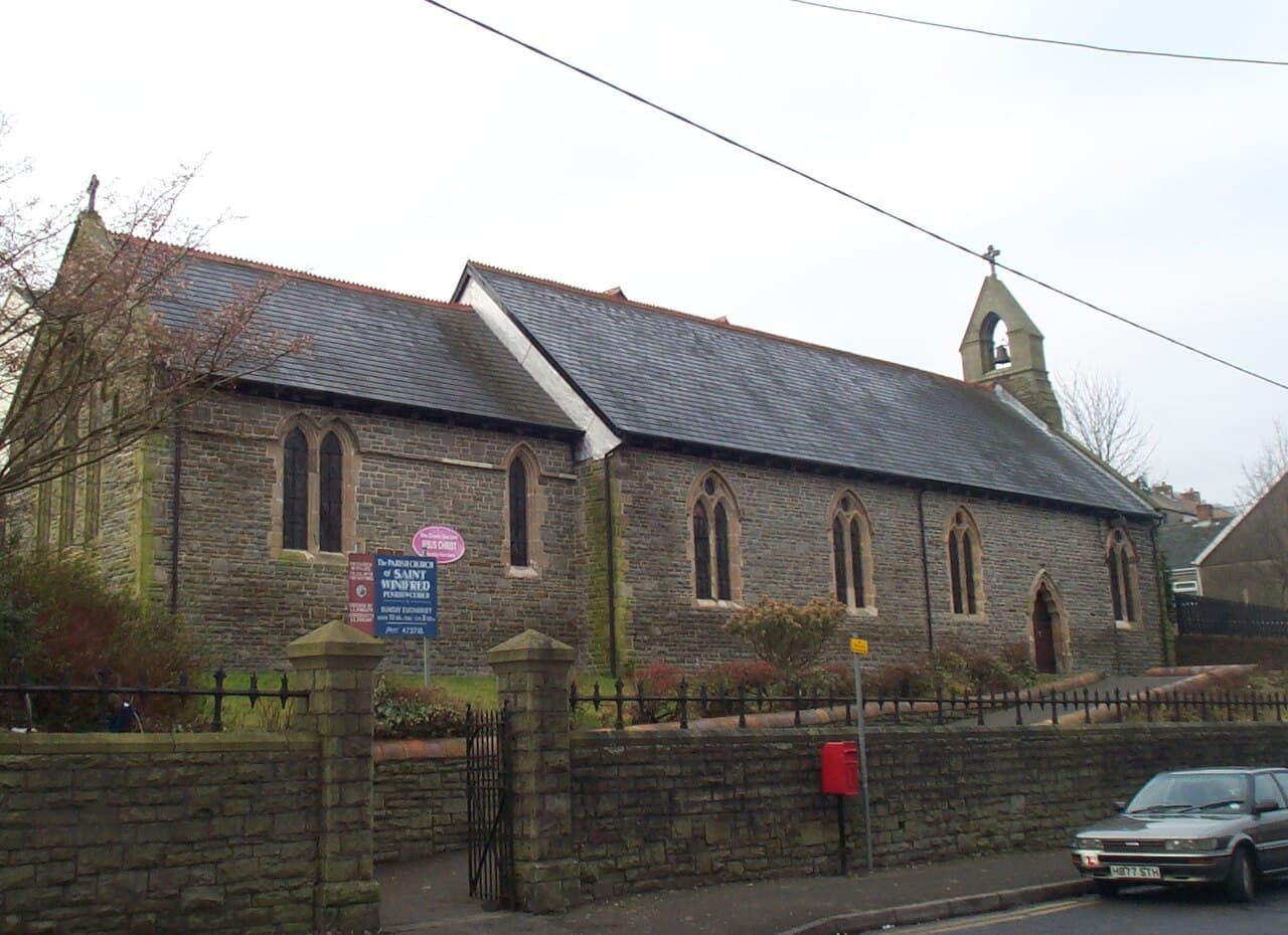 St Winifred's Church in Mountain Ash, Rhondda Cynon Taf